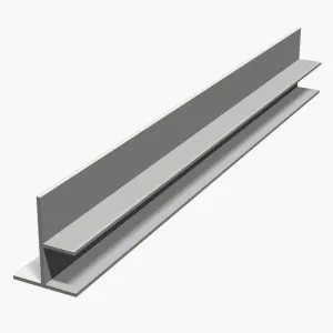 Nouveau TEMPOLISTEL® B104 Profilé de transition pour jonction faux plafond plaque de plâtre et démontable