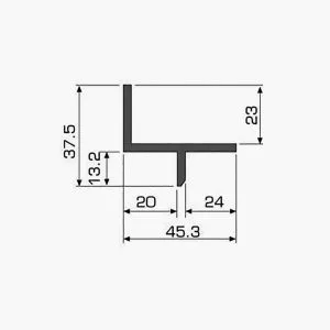 TEMPOLISTEL® A117 Dekorprofile dimensions