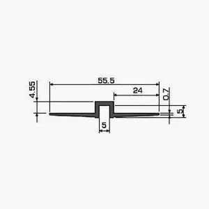 TEMPOLISTEL® A104 Profilé joint creux dimensions