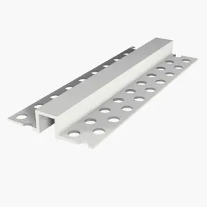 Dekorprofile, joint creux horizontal ou vertical sur plaque de plâtre