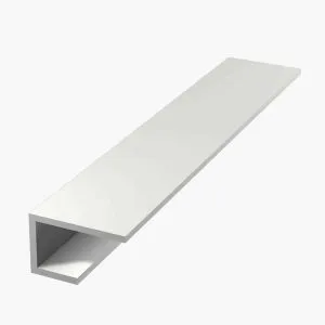 Dekorprofile, Profilé U plaque de plâtre - Profil d’arrêt tête de cloison. - Profilé d’arrêt ba 13.