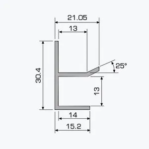 profile-u-plaque-platre-a115-cizim 3