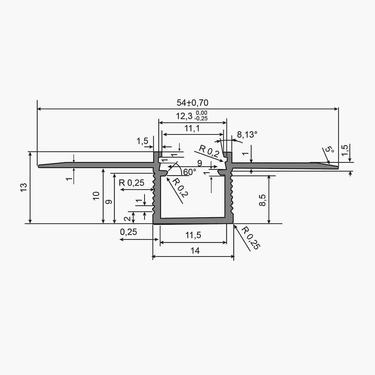 profile-led-a137-dimensions 3