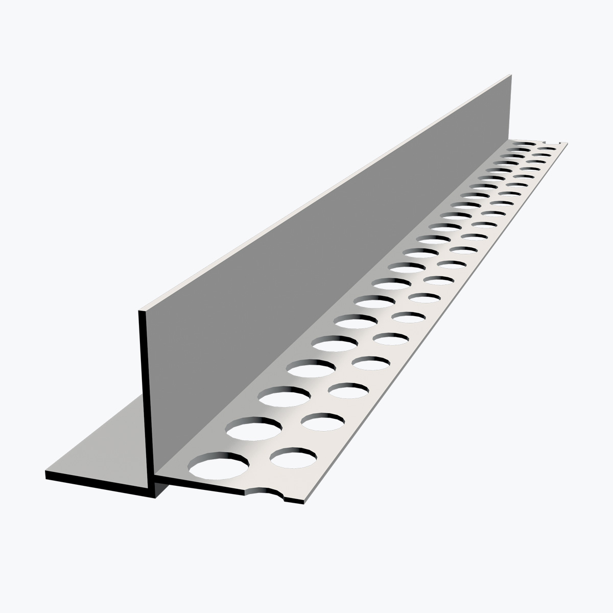 TEMPOLISTEL® B105 Übergangsprofil für die Verbindung zwischen Gipsabhangdecke und Rasterdecke, einseitig verputzbar TEMPOLISTEL® B105 Übergangsprofil für die Verbindung zwischen Gipsabhangdecke und Rasterdecke, einseitig verputzbar