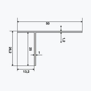 TEMPOLISTEL® A135 T-Profil – Bild 2