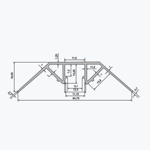 TEMPOLISTEL® A139 LED-Profil – Bild 2