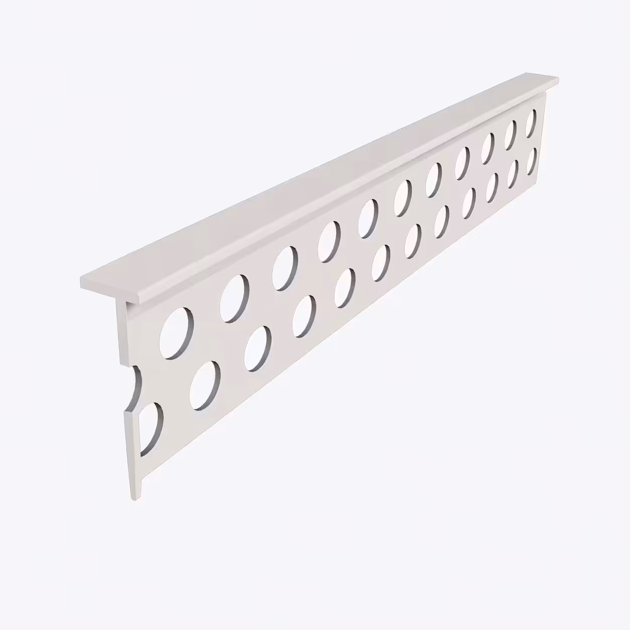 tempolistel_B118 TEMPOLISTEL® B118 Abschlussprofil für Gipswände 6mm – Bild 1